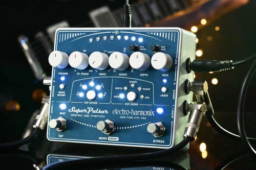 Electro-Harmonix Super Pulsar Stereo Tap Tremolo