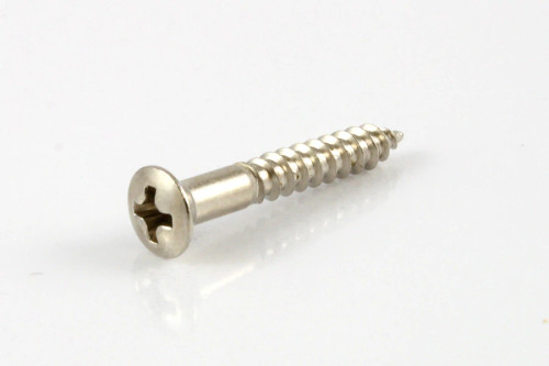 1 in. Guitar Bridge Mounting Screws Chrome