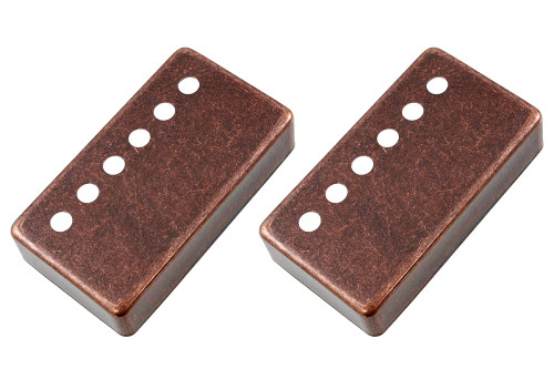 Humbucking Pickup Cover Set 53mm Antique Bronze