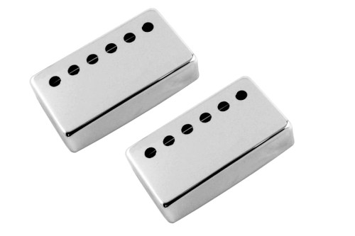 Humbucking Pickup Cover Set 53mm Chrome