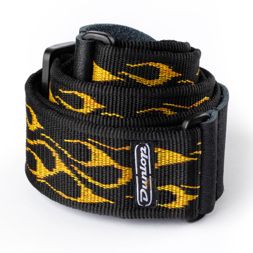 Dunlop Classic Flambe Orange/Yellow Guitar Strap