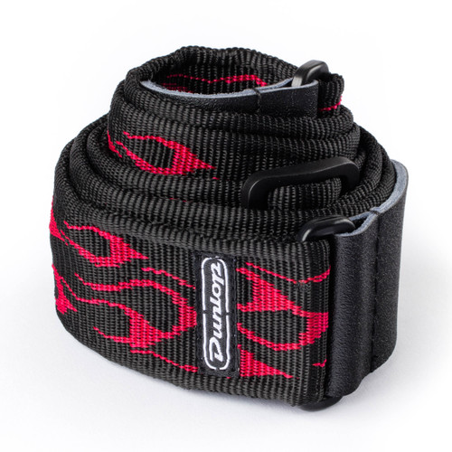 Dunlop Classic Flambe Red Guitar Strap