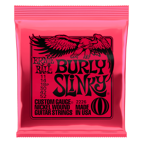 Ernie Ball Electric Burly Slinky Guitar Strings