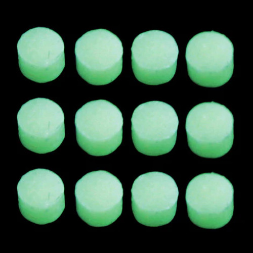 Glow in the Dark 2.3 mm Side Dots Pack of 12