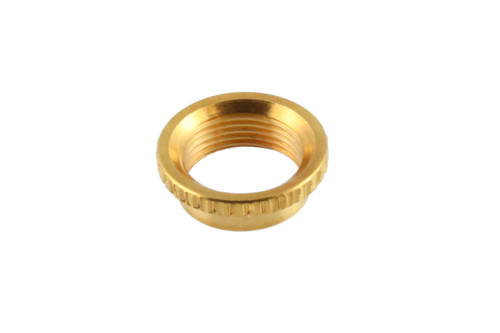 Gold Deep Round Nut for Toggle Switches
