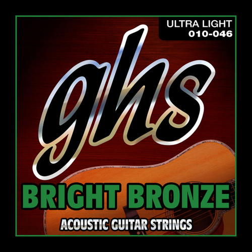 GHS Bright Bronze  Acoustic Ultra Light 10-46