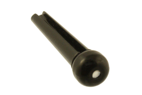 Black Plastic Dotted Bridge Pins (6 Pack)