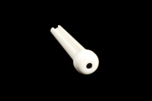 White Plastic Dotted Bridge Pins Pack of 50