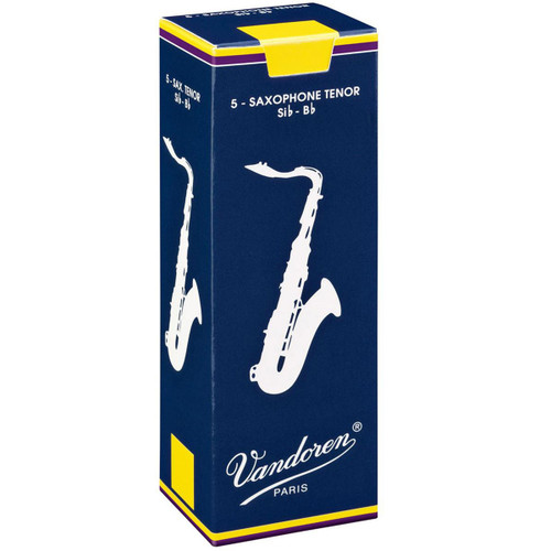 Vandoren Traditional 2.5 Reeds 5 pack Tenor saxophone