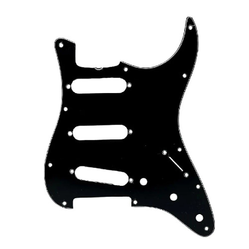 Black 62 Pickguard for Stratocaster