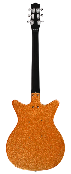 Danelectro '59M NOS+ Electric Guitar Orange Metalflake