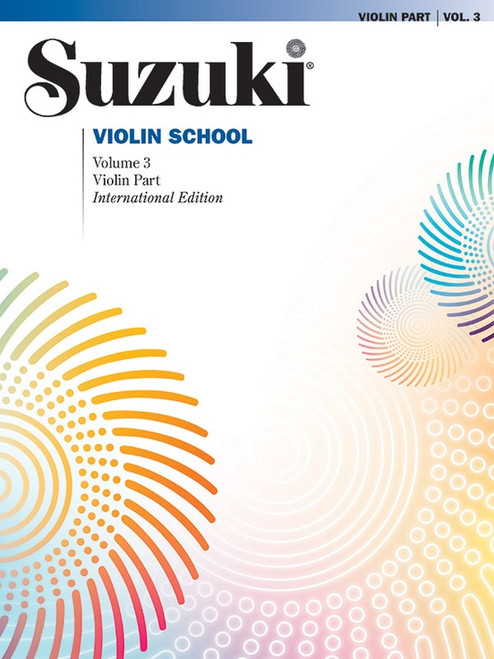 Suzuki Violin School, Vol 3 Book