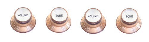 Stagg LP Vol Tone Knobs - Gold