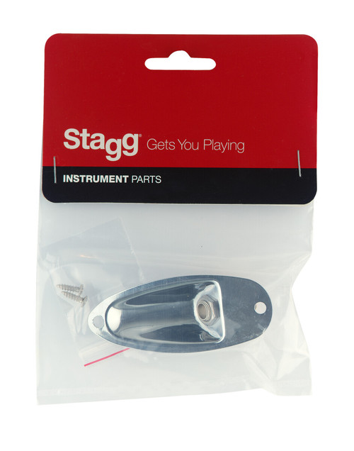 Stagg Strat Ferrule Input Jack Chrome