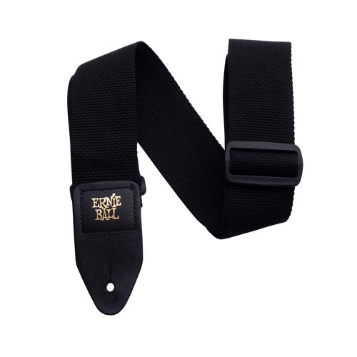 Ernie Ball Polypro Guitar Strap/Bass Strap - Black