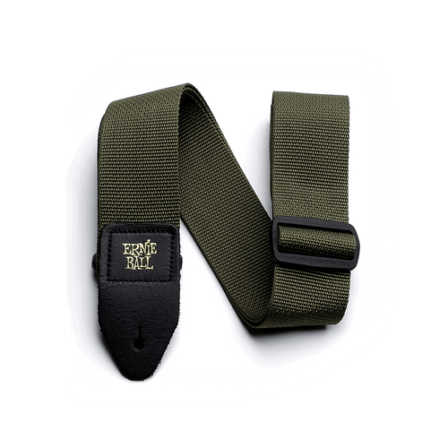 Ernie Ball Polypro Guitar Strap/Bass Strap - Olive