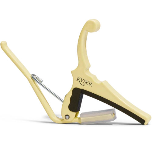 Fender x Kyser Quick-Change Electric Guitar Capo, Olympic White