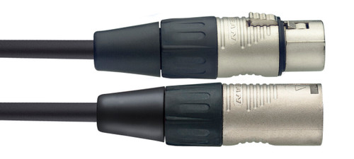 Stagg 1M/3FT MIC CABL XLRf-XLRm DLX