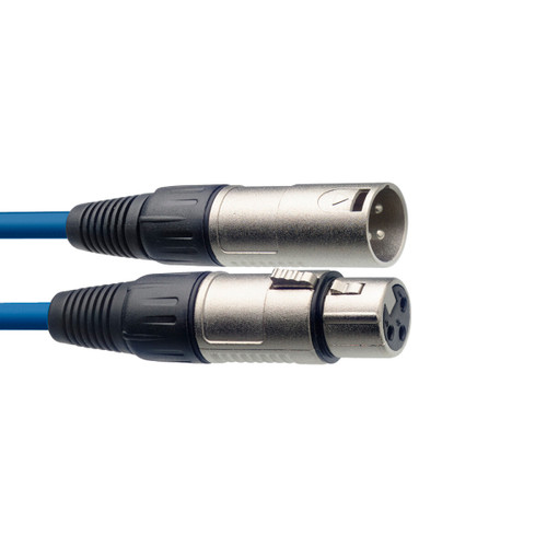 Stagg 6M/20F BLUE MIC CABL XLRf-XLRm