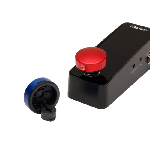 D'addario  XPND Footswitch Topper, blue/red 2-pack