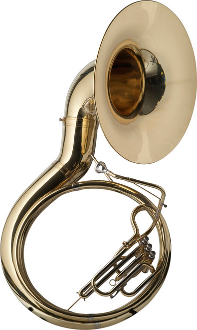 Levante Bb Sousaphone, 3 pistons, ABS case on wheels