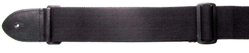 Stagg  2"-5.7' Black Nylon Guitar strap