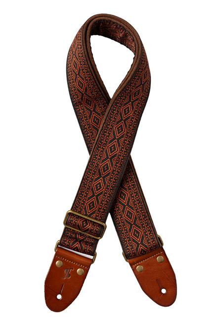 Stagg Woven Nylon Strap -Diamond Brown