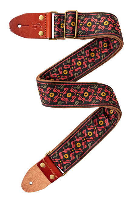 Stagg Woven Nylon Strap -30th Red