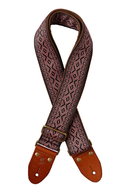 Stagg Woven Nylon Strap -Diamond Red