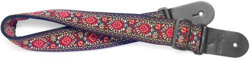 Stagg Woven Nylon Strap Jimi Red