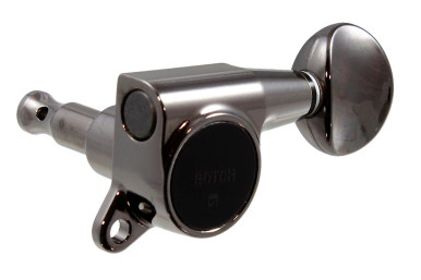 NEW Gotoh SG381-05 R6 Set 6 In Line Mini Tuners W/ Screws LEFT HANDED - GOLD - Foto 7