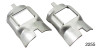 1955-1957 Chevy Rear Axle Bumper Retainers, Pair
