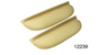 1957 Chevy Upholstered Armrests, Beige, 150 & 210, Pair