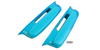1957 Chevy Bel Air Upholstered Armrests, Turquoise, Pair