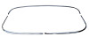 1955-1957 Chevy Rear Window Moulding 3-Piece Set, Sedan