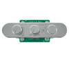 Upgrade 3-Knob Gen IV ProLine™ Oval Horizontal Wide Control Panel with Polished Face and Knobs