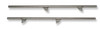 1955-1957 Chevy Glass Metal Channel, 2-Door Wagon, Rear, Passenger Side