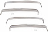 1949-1952 Chevy Car 4-Door Sedan Window Vent Shades. Set