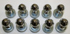 1947-1972 Chevy Car/Truck & GMC Truck Bumper Bolt Chrome Set 10-Pieces