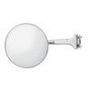 4" STAINLESS STEEL PEEP MIRROR WITH CHROME STRAIGHT ARM AND CONVEX MIRROR GLASS 4" STAINLESS STEEL PEEP MIRROR WITH CHROME STRAIGHT ARM AND CONVEX MIRROR GLASS