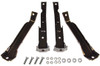 1967-1972 Chevy/GMC Trucks Rear Bumper Bracket Set, 4WD Shortbed with leaf Springs, With Frame Hardware