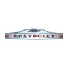 1947-1953 Chevy Truck Front Hood Emblem Chrome with Painted Details