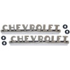 1950-1952 Chevy Truck Hood Side Emblems "Chevrolet". Pair