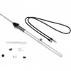 1955-1959 Chevy/GMC Truck Radio Antenna Kit Telescopic, Includes Cable