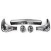 1957 Chevy 5-Piece Front Chrome Bumper Set