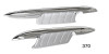 1957 Chevy Accessory Door Handle Guards, Pair (Best Quality)
