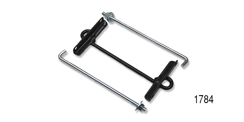 1957 Chevy Show Quality Battery HoldDown Kit w/ JBolts (Best