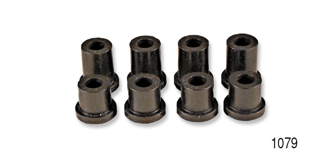1956-1957 Chevy Urethane Spring Shackle Bushing Set, Upper and Lower