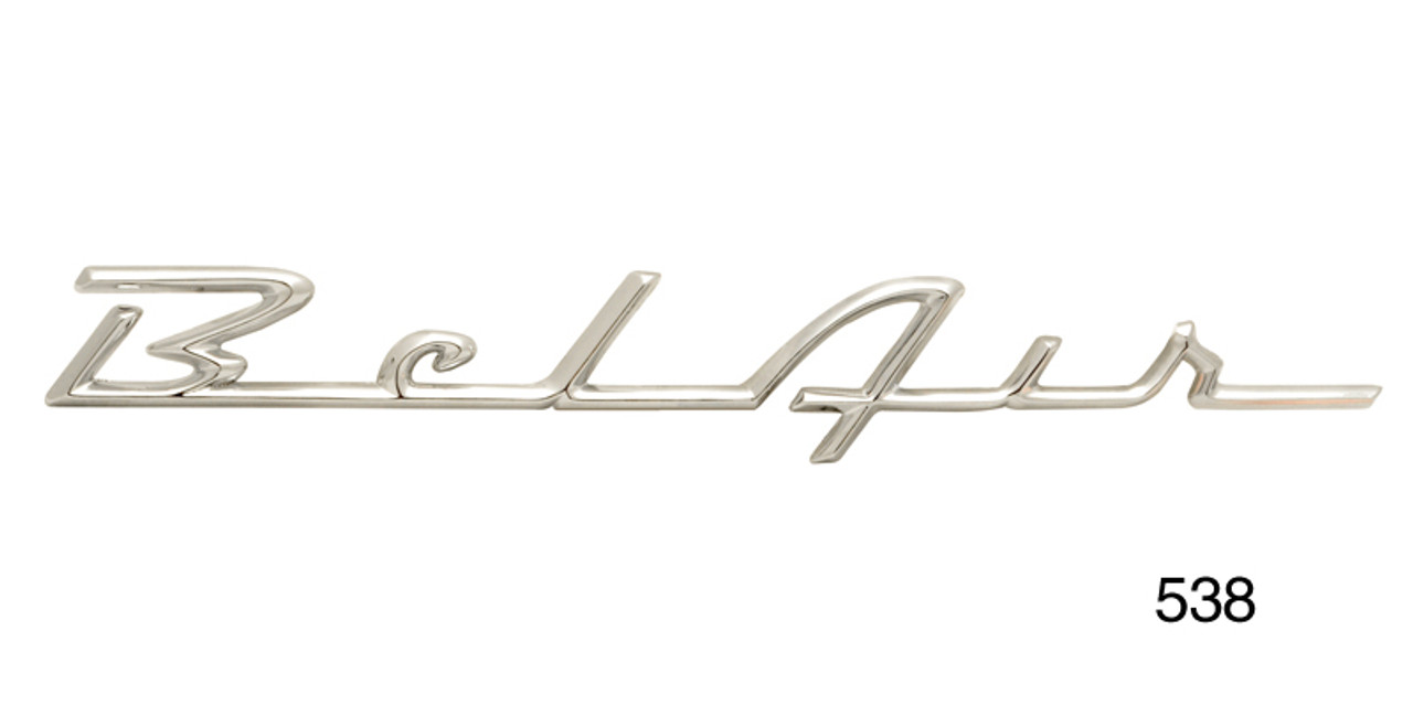 Bel Air 1955-56 Script Logo - Speedcult Officially Licensed