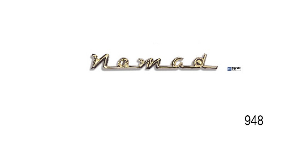 1955-1957 Chevy Nomad Tailgate Script Emblem (Made in USA)